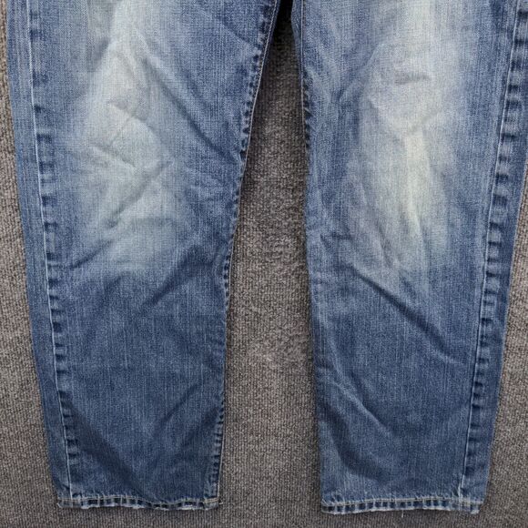 American Eagle Mens Made to Last Jeans Blue 30x30 Relaxed Straight Leg Denim - Picture 4 of 12